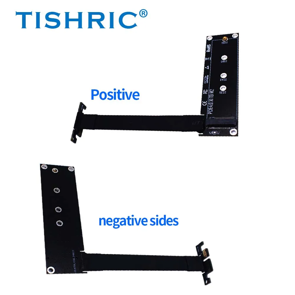 

Карта адаптера TISHRIC PCIE 1X к M2 NVME SSD PCI-E 3.0 X1 M.2 Конвертер для 2230 2242 2260 2280 Удлинительный кабель для жесткого диска NVME