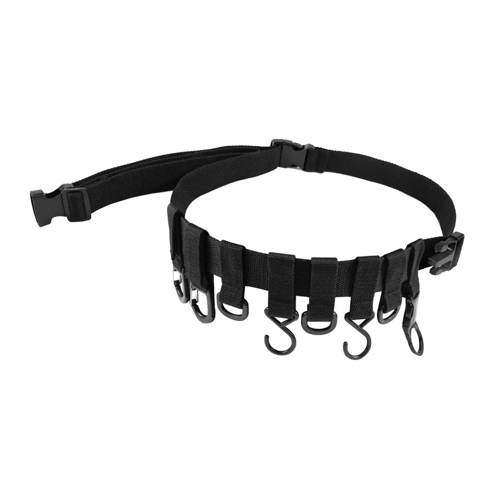 Treestand Strap Hangers Equipment Nylon with 8 Hooks Harness Hook Hanger Outdoor