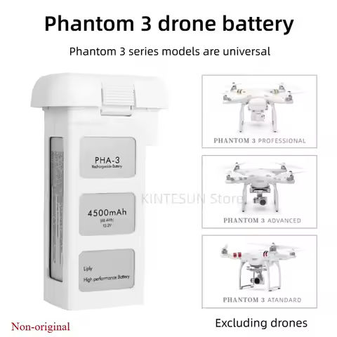 Phantom 3 battery for Phantom 3 Pro 3Advanced 3S 3SE 4K smart aircraft 4500mAh large capacity New OEM drone accessories