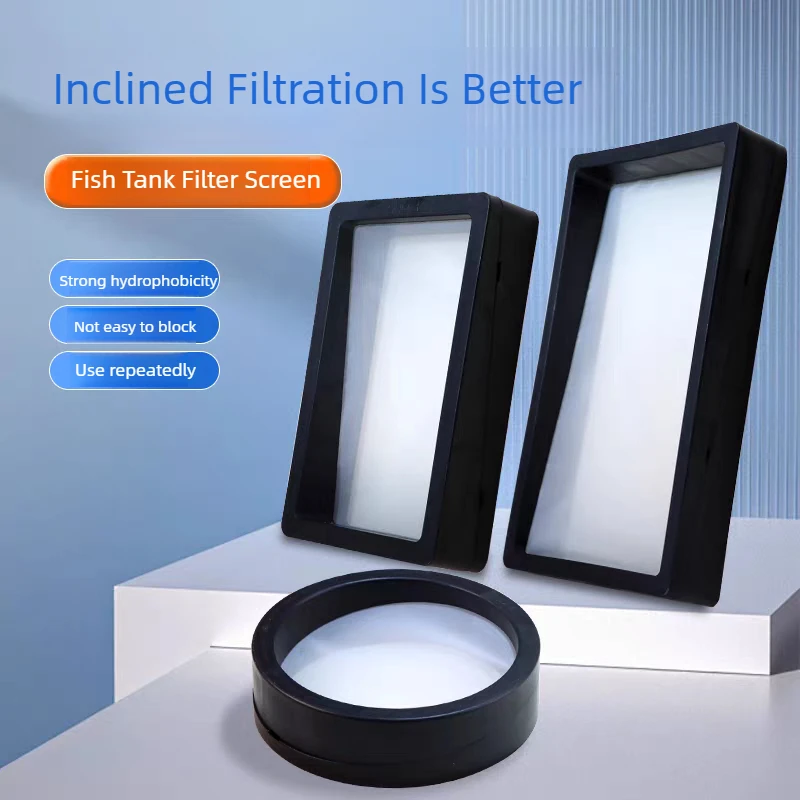 Fish Tank Filter Screen Bottom  Partition Fish Waste Separation Net Filter Mesh for Turnover Box Aquarium Filtration Accessories