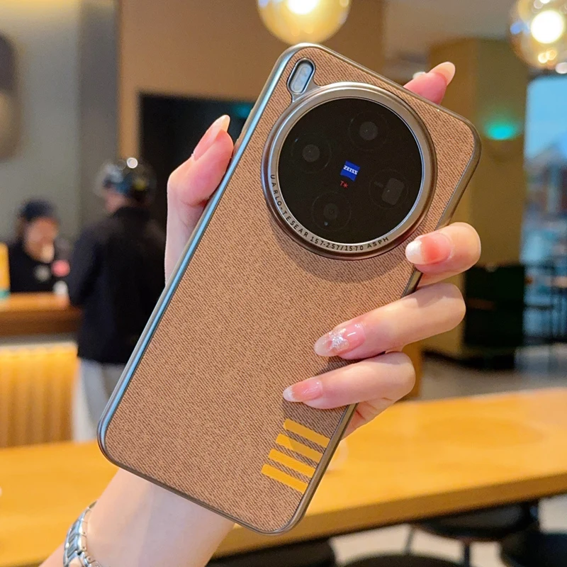 Чехол для VIVO X300 Pro, новый тканевый трехслойный охлаждающий чехол с защитой от падения для Vivo X300, противоударный бампер, принципиально