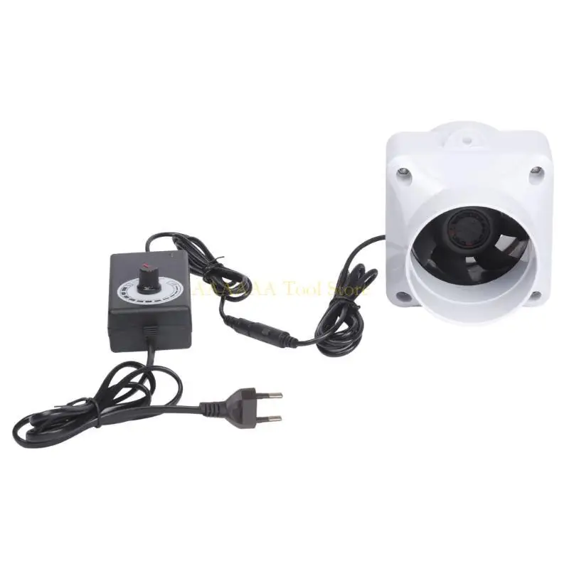 A2BE Multipurposes 75mm PVC مروحة عادم خط أنابيب صغير لمطبخ مصانع الحمام المطبخ
