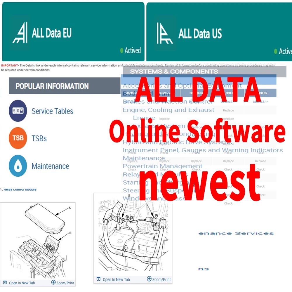 

2025 Online Account for Auto-data Auto Data Alldata All Data Workshop Repair Software Easy Install Work Stable