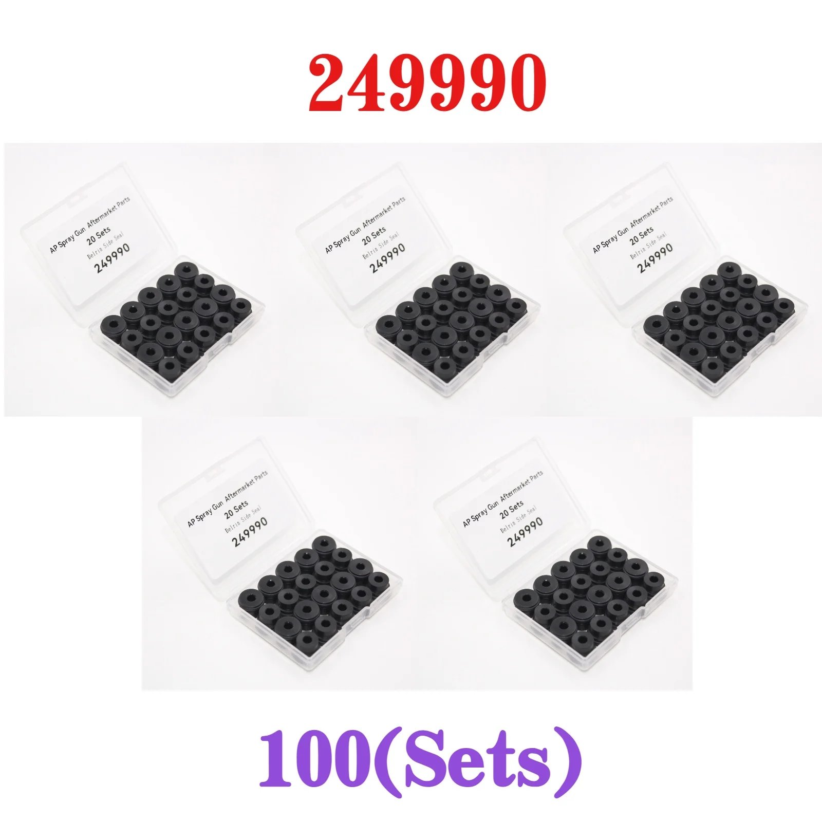 

Послепродажный номер. Боковые уплотнения в комплекте 100 для пистолета-распылителя Fusion AP 277298 249990