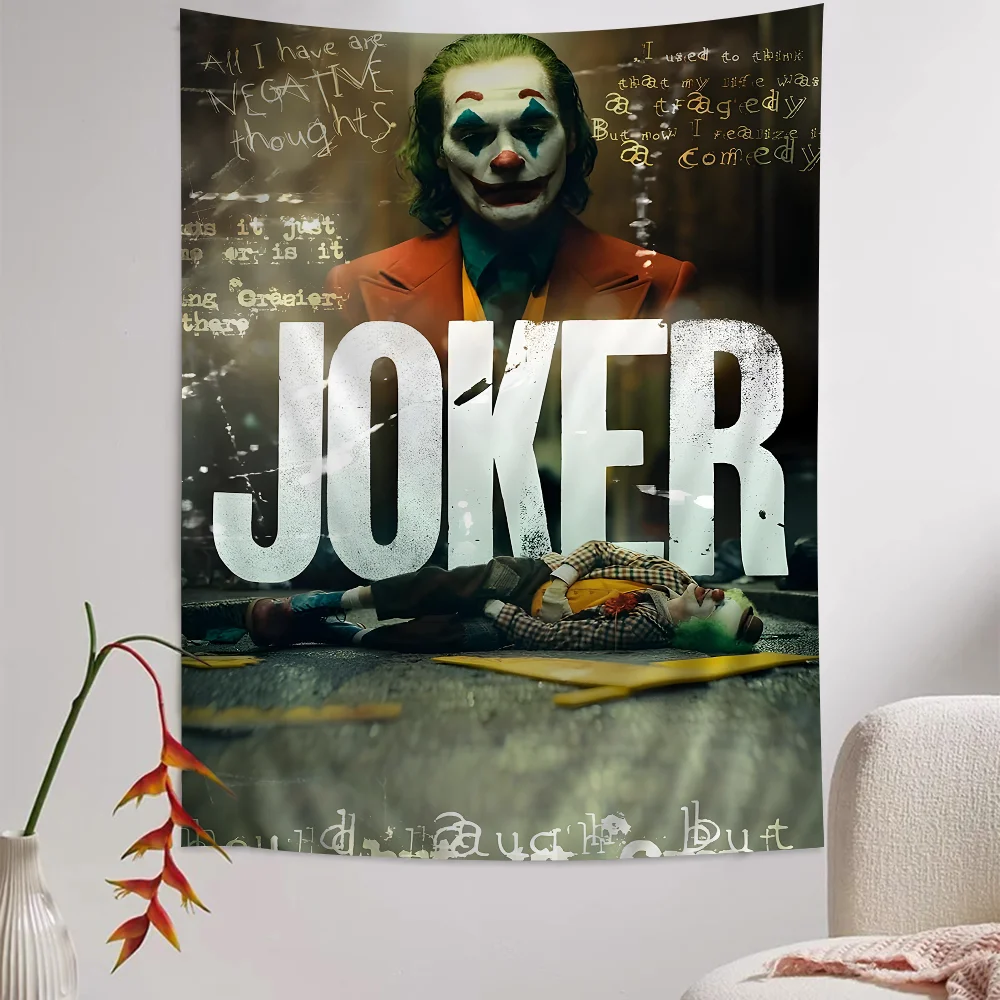 J-Joaquin P-Phoenix J-Joker Chart Tapestry for Living Room Home Dorm Decor Art Home Decor