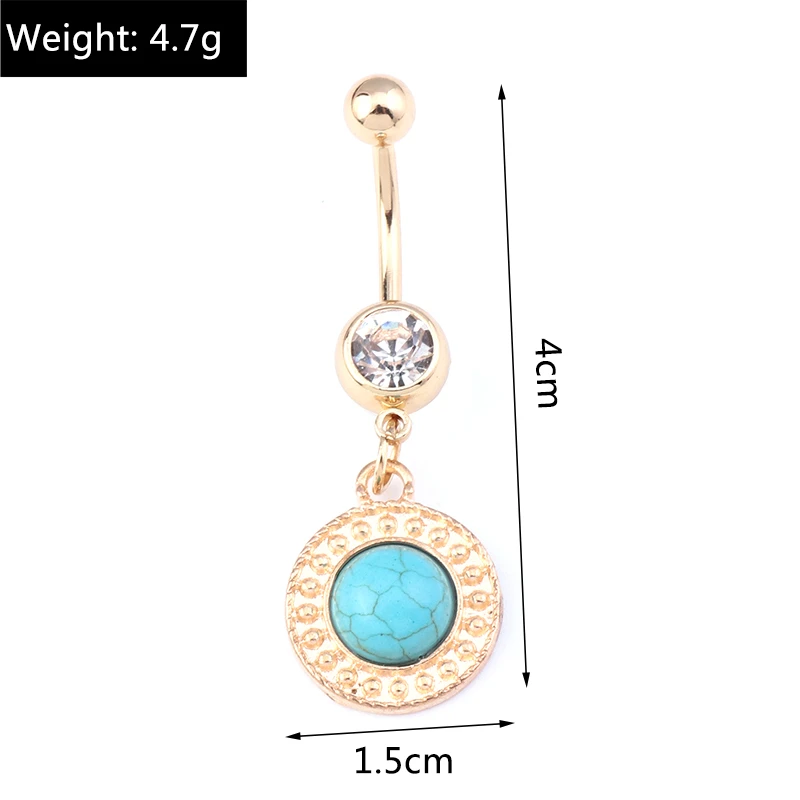Mode Kristall Bösen blick Bauchnabel Ringe Nabel Ringe Sexy Piercing Körper Schmuck für Frauen Mädchen Party Urlaub Schmuck Geschenke – Detail 23