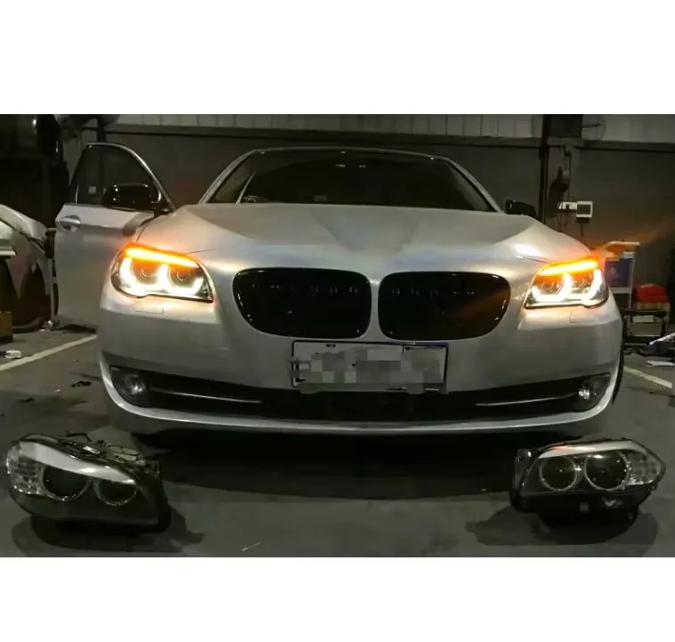 

Headlight For 03-10 BMW 5 Series E60 Headlight 520 523 525 Upgrade Angel Eye LED Xenon Headlights