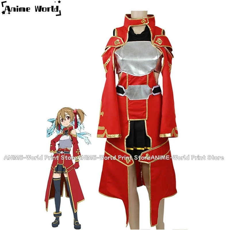 

《Custom Size》Anime New Sword Art Online Silica Keiko Ayano Female Cosplay Costumes Halloween Costumes