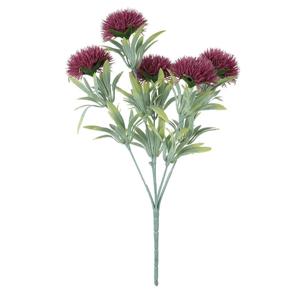 Домашняя ваза с искусственными цветами, декор, простая в использовании, элегантная на ощупь, реалистичные цветы, долговечная романтическая атмосфера