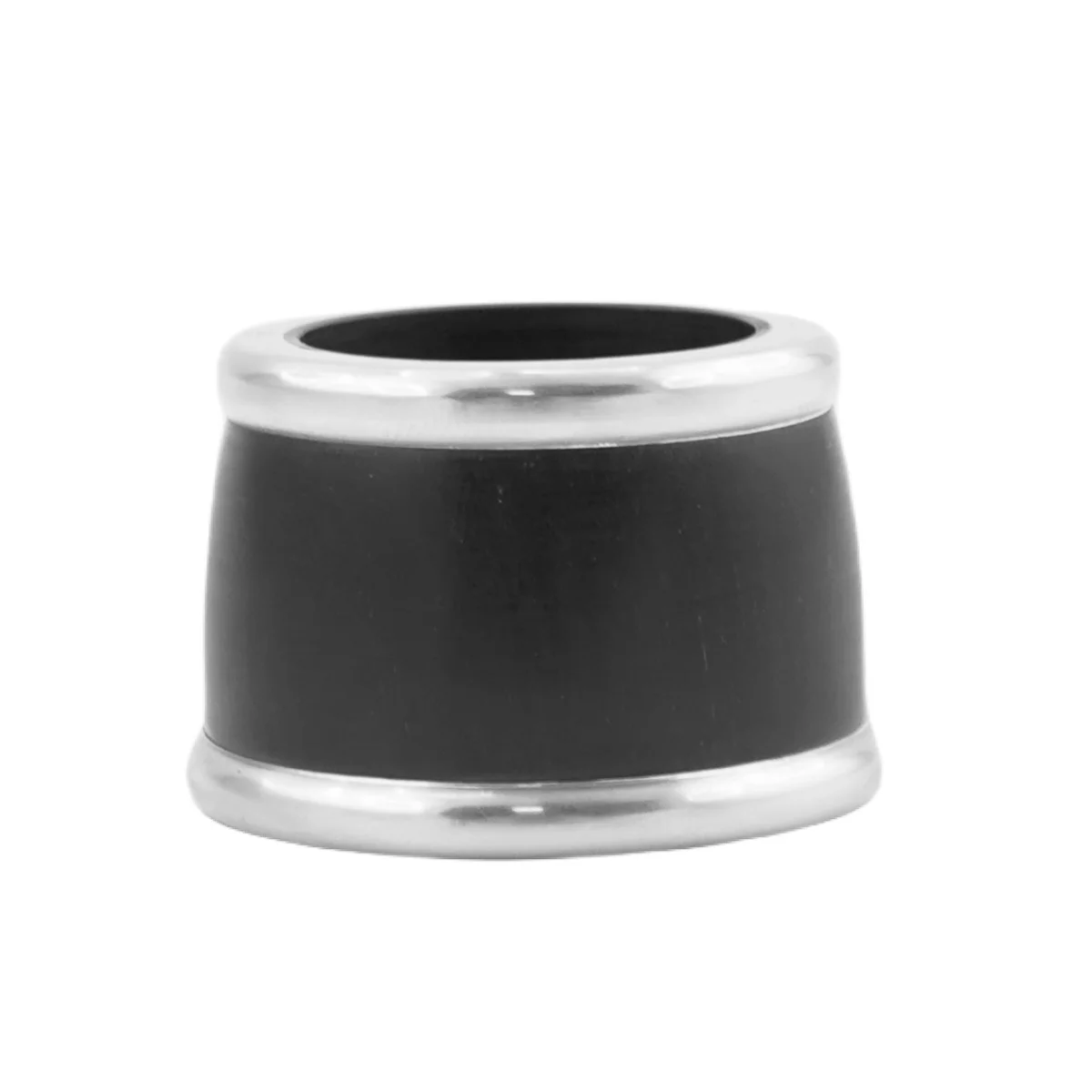 Clarinet ligature ebony material plus matal clircle Not easy to crack Lift the tone