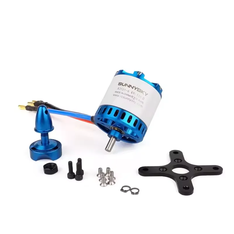 SUNNYSKY X3525 III KV465 KV550 KV650 KV860 KV1080 Borstelloze Motor voor 50E 3D 3A Vliegtuig Vaste Vleugel RC
