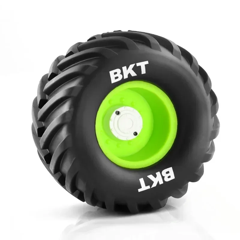 Pneus de camion monstre pour voiture RC, 4 pièces, 133mm 1/10, grande roue hexagonale de 12mm pour Trxs HIMOTO HSP HPI Tamiya Kyosho, pièces de mise à niveau