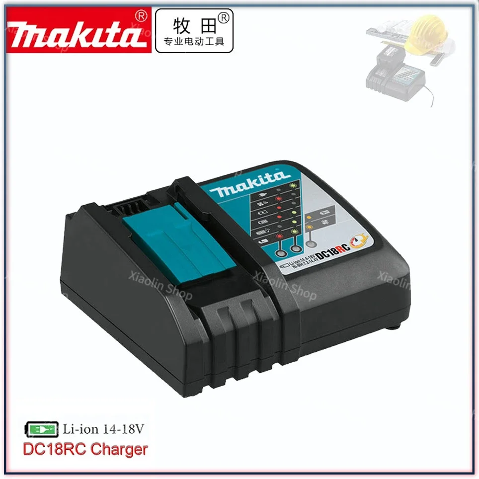 

Оригинальное зарядное устройство Makita DC18RC, Makita 3A 6A 14,4 V 18V Bl1830 Bl1430 BL1860 BL1890, зарядное устройство Usb 18VRC