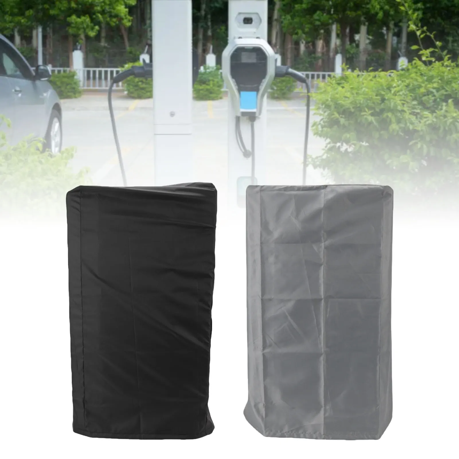 Electric Car Charger Cover Oxford Fabric Practical Electric Vehicle Charging Station Cover Dust Rain Snow Proof for Outdoor
