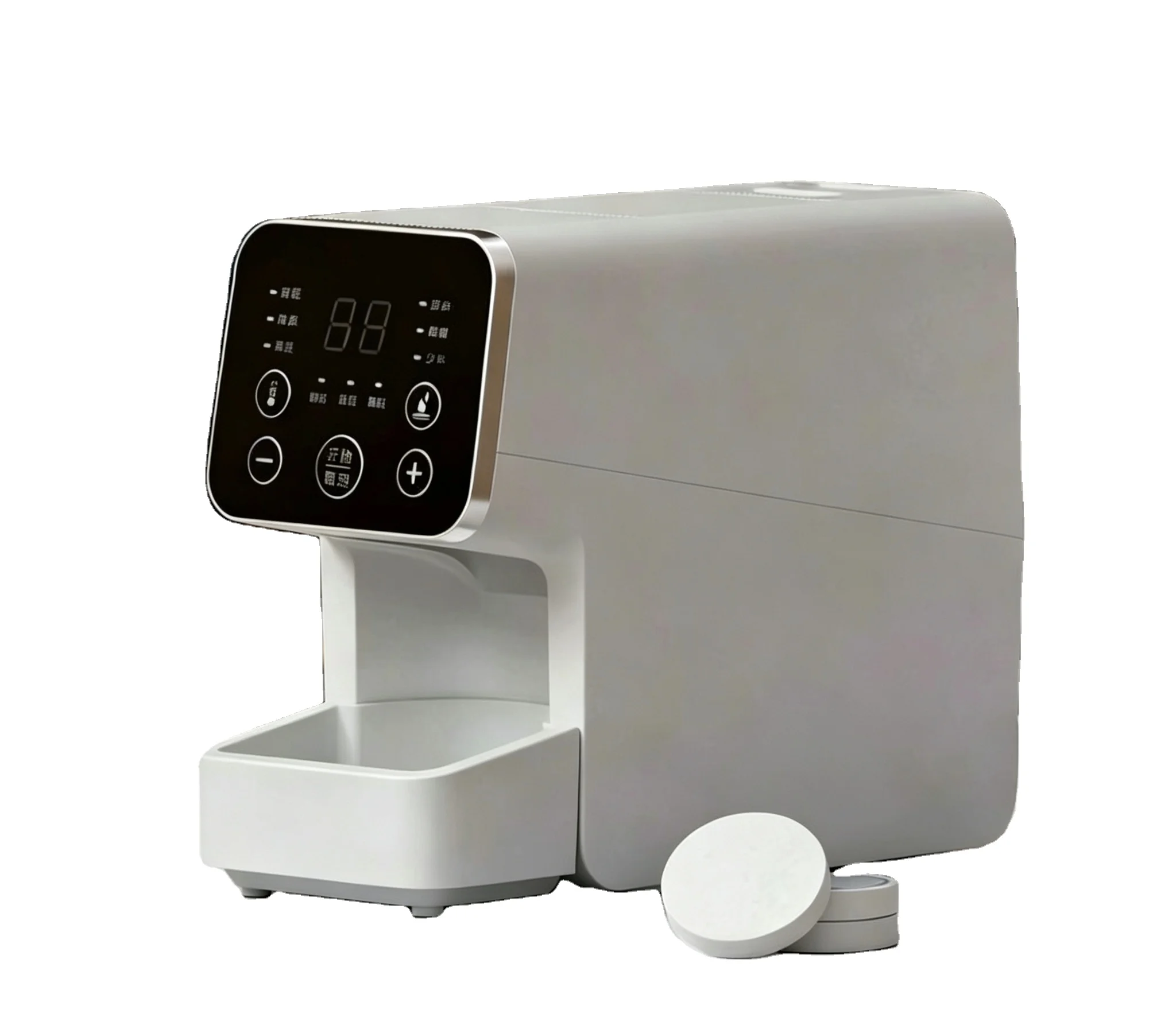 2025 New Compact 800W Commercial Countertop Heating Towel Dispenser Small Wet Tissue Dispenser with Compressed Towels