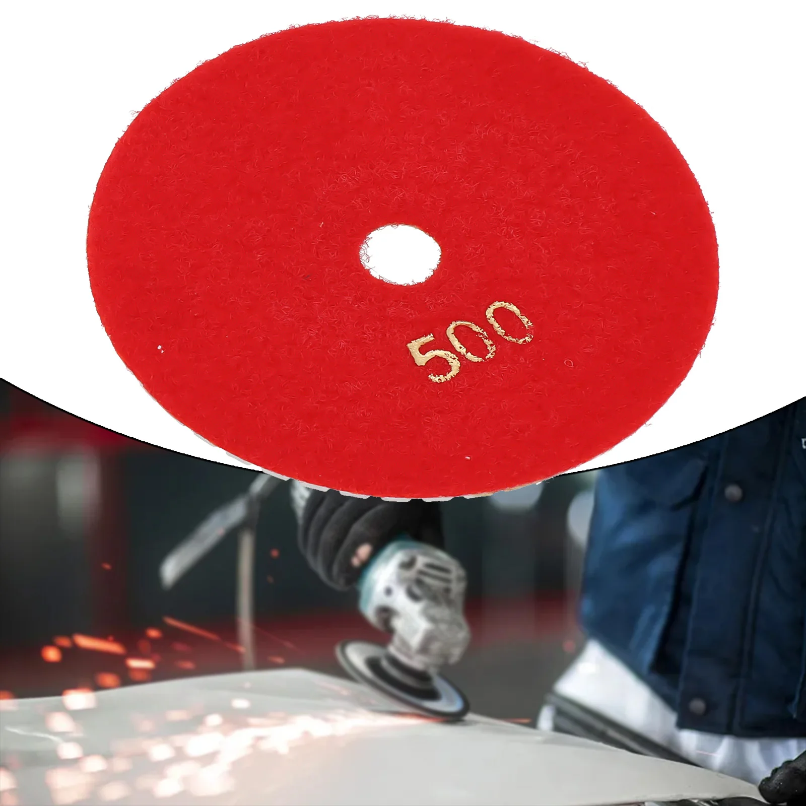 

Diamond Polishing Pads Wet/Dry Granite Concrete Marble Glass Stone Sanding Abrasive Tool Accessories And Parts 1pc