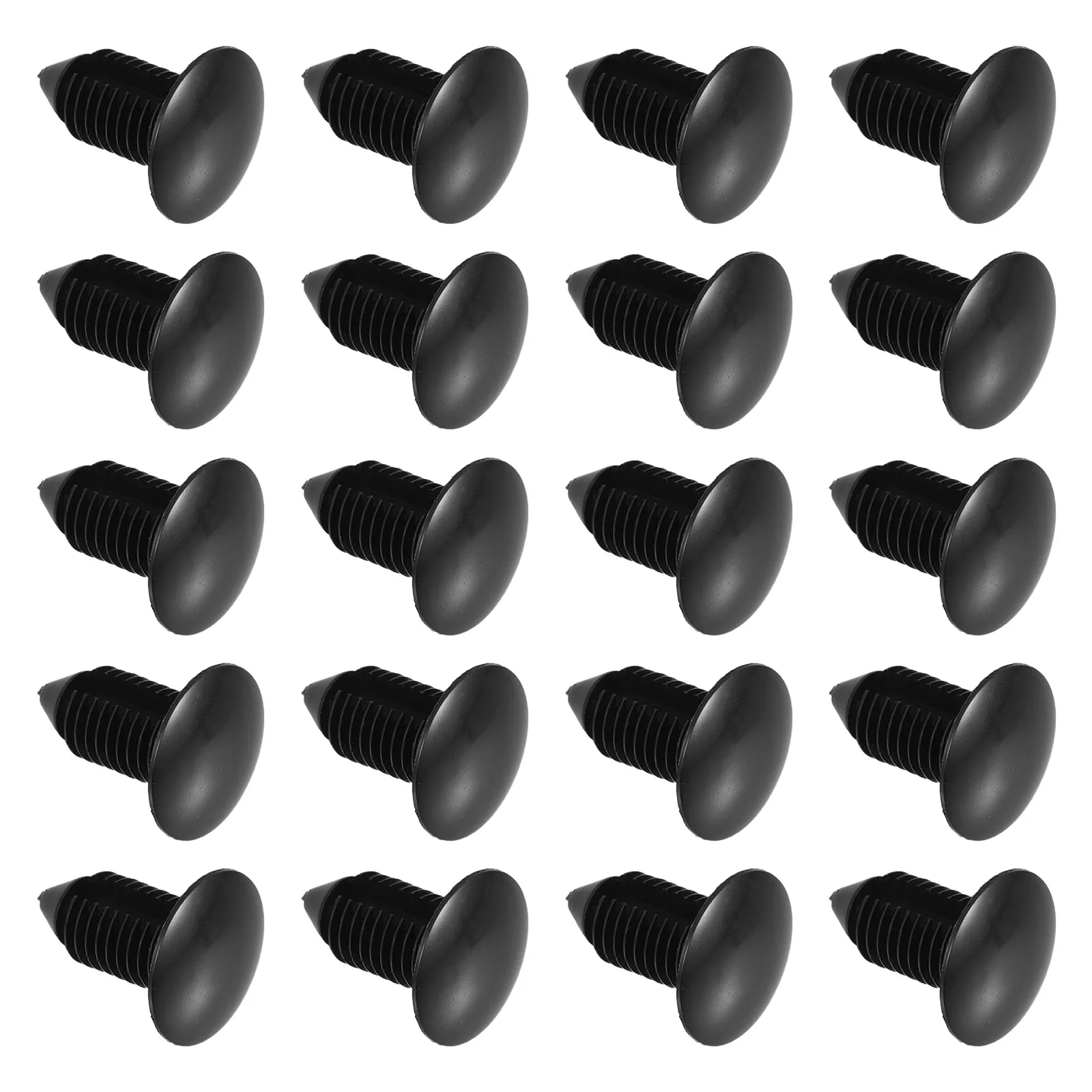 

20 Pcs Black Plastic Clips Universal Trim Fasteners for Trunk Lining Panels Car Door Retainers Vehicle Trim Clips Auto