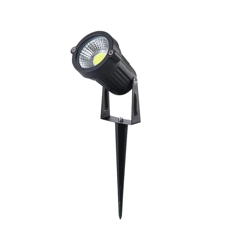 Iluminação conduzida do jardim da espiga, lâmpada impermeável do gramado, iluminação exterior, projector do trajeto, ac110v, 220v, 12v, 3w, 5w, 10w