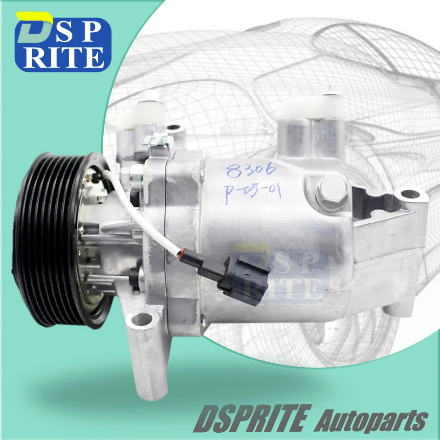 926001HC0A For Nissan sunny ac compressor for Nissan March 2008-2010 Nissan JUKE 1.5 1.6 926001KA1B 92600-1KA1B 92600-3VB0C 7pk