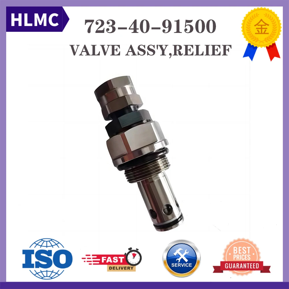 

Construction Machinery Parts Excavator Spares Parts Main Relief Valve 723-40-91500 PC400-7 PC400-8 PC200-8