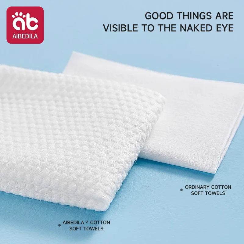 Dikke wegwerp gezichtshanddoek Niet-geweven babyhuidverzorging Stomerijdoekjes Huidvriendelijke gezichtsreinigingsdoekjes ﻿