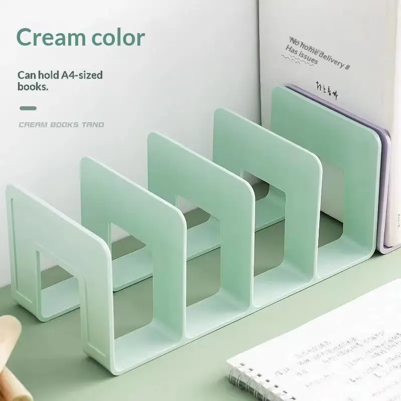 Multifunctional Bookends Stand Book Magazine Holder Practical Desk Organizer For CD Files School And Office Daily Supplies