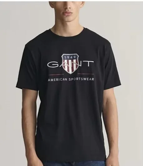 

Summer Fashion Short-sleeved Men's and Women's Simple Cool SA 1949 Print Comfortable Matching Outdoor T-shirts
