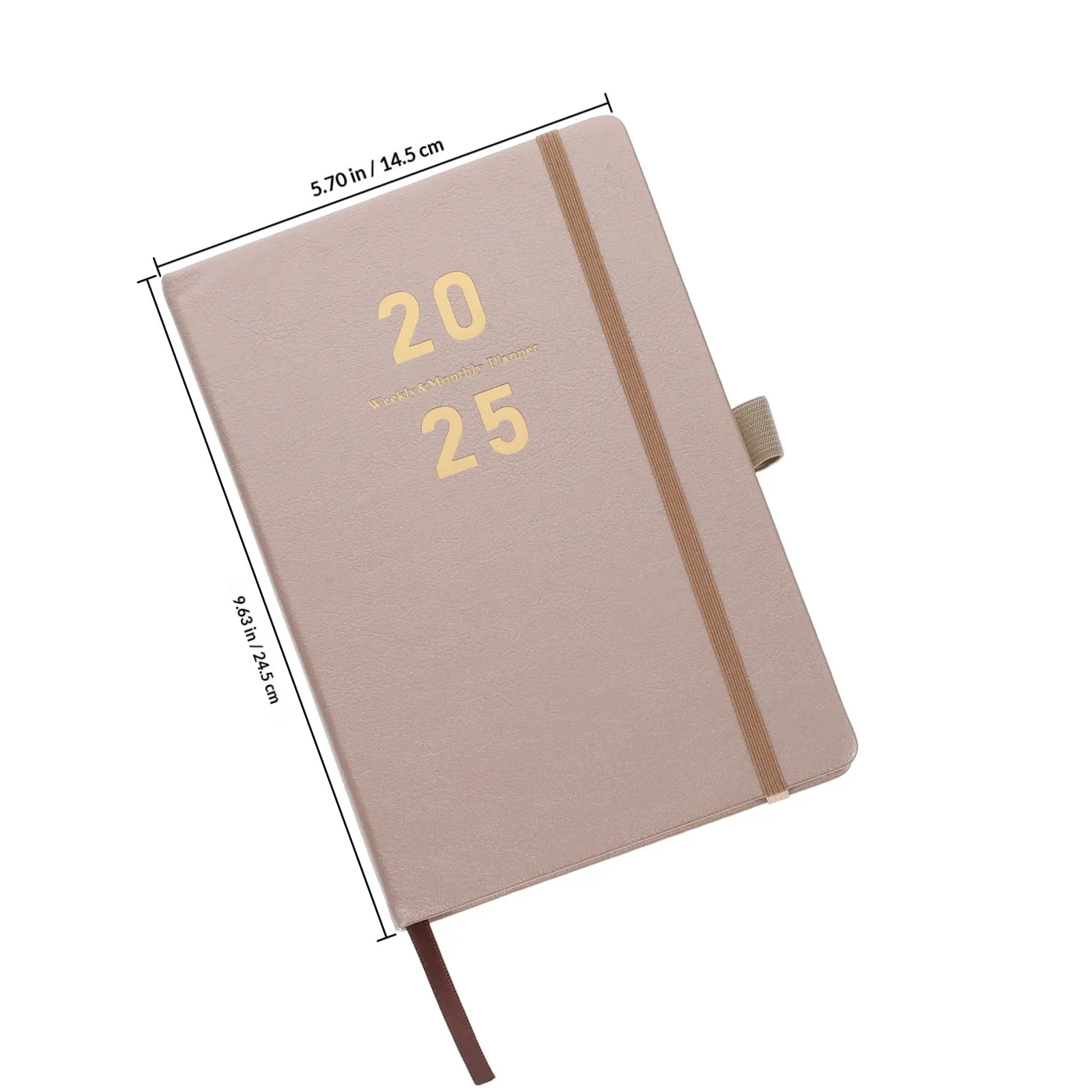 Academic Planner Paper Notebook Multi-Function Household Office Writing Daily Schedule Time Management Organizer Portable