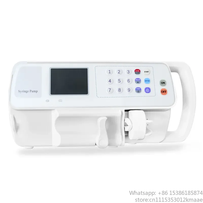 Vequyn JYTOP Single-Channel Laboratory syringe infusion Pump, Plastic Housing, Electric Power Source, Medical Grade