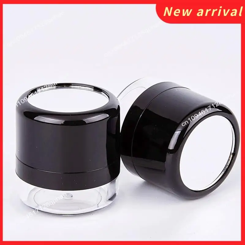 N89R Пустая рассыпчатая коробка для пудры, коробка для пудры для макияжа, портативная зеркальная коробка для рассыпчатой пудры, зеркальная основа для путешествий своими руками