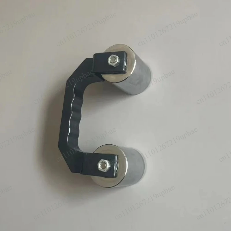 PVC Vinyl Flooring Dual‑Wheel Pressure Roller Compacting Tool for Floor Installation Bonding Construction