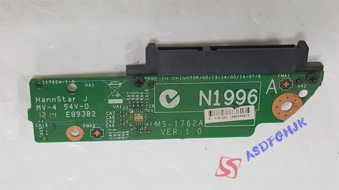 For MSI GT780 GT70 Connector Board MS-1761A MS-1762A MS-1763A HDD BOARD Tested Fast Shipping