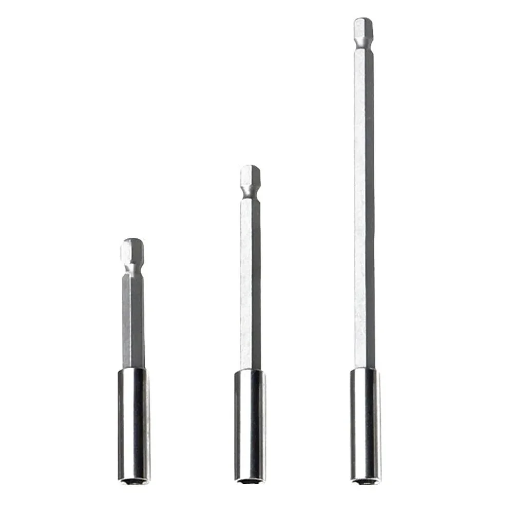 

Socket Bit Holder Magnetic Carbon Steel Drill Extension For Electric Screwdriver 1/4 Hex Power Tools Brand New