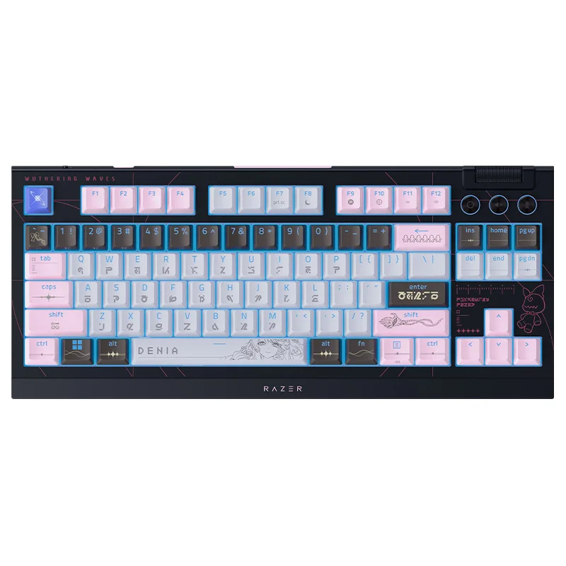 【¥33,340】Razer×鳴潮 デニアエディション 3モード ホットスワップメカニカルキーボード 特別割引-アリエク特価アラート