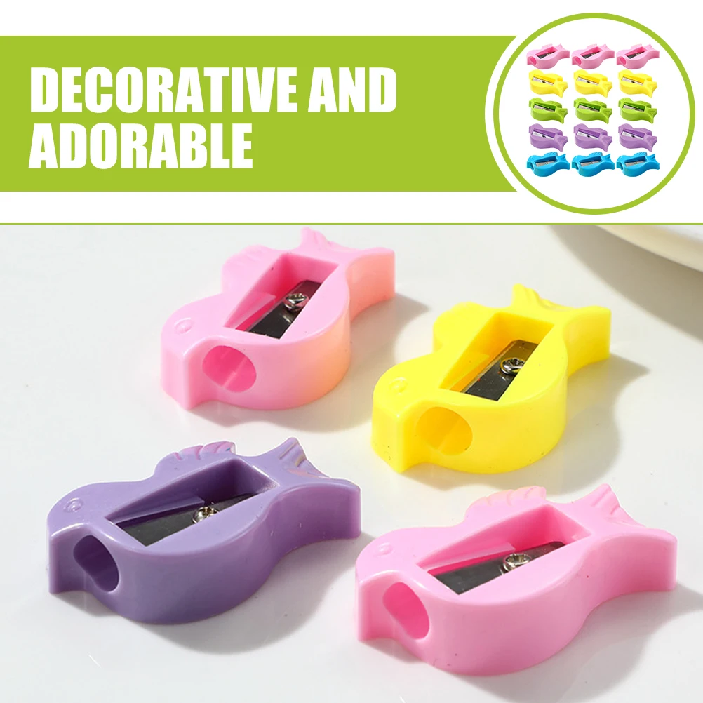 

50Pcs Cartoon Pencil Sharpeners Manual Practical Costeffective School Office Stationery for Students Beginners