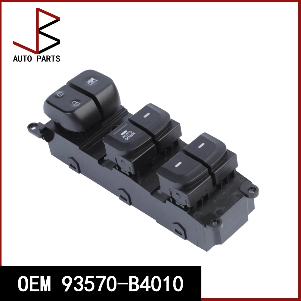 

93570-B4010 93570B4010 Передний левый переключатель управления стеклоподъемником со стороны водителя для Hyundai i10 Doctor 10-местное ухо 1,0 sx 2013-2017