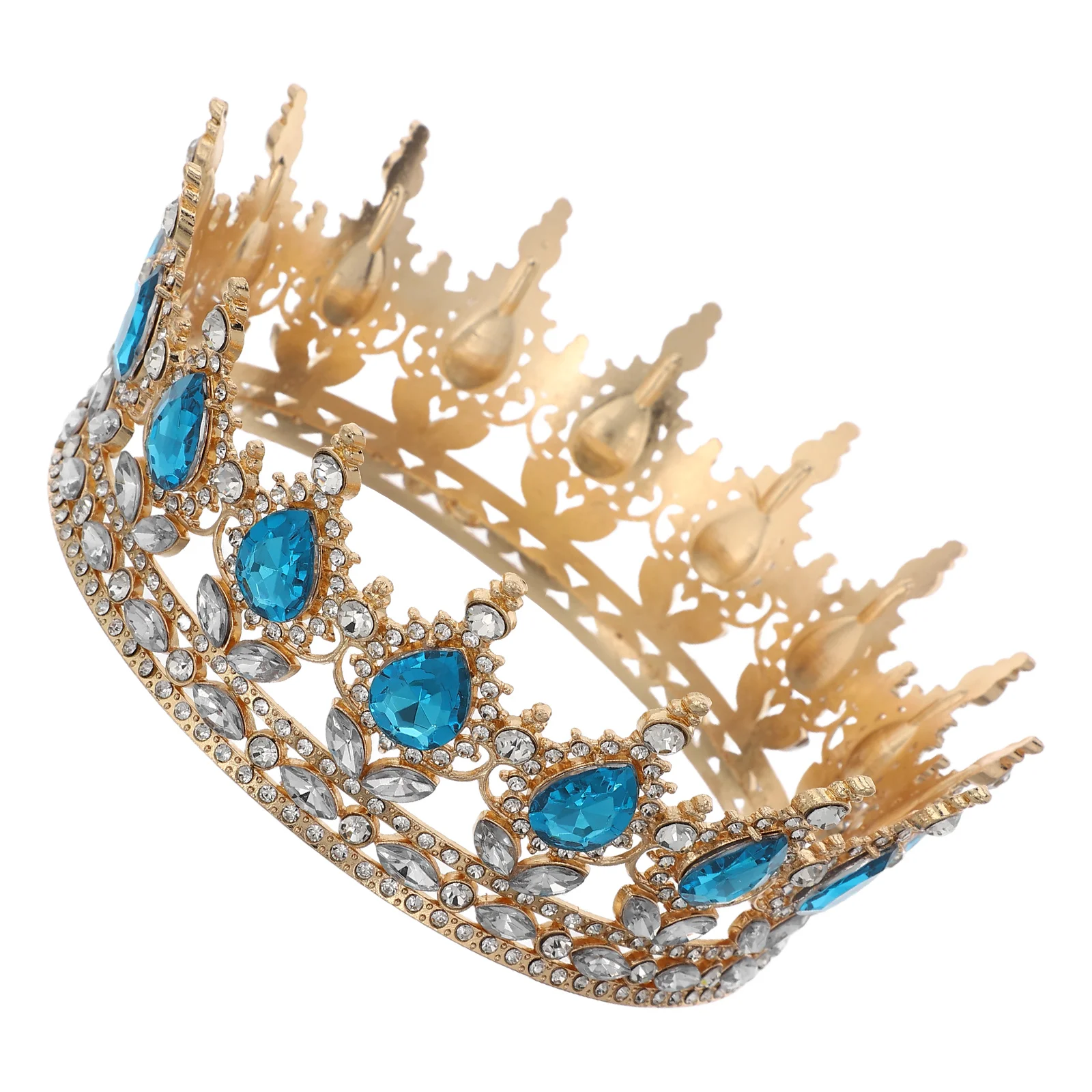 

Crown Headband Rhinestone Bridal Accessories Bridesmaids Hair Crystal Wedding Princess Pageant Vintage Elegant Comfortable Fit