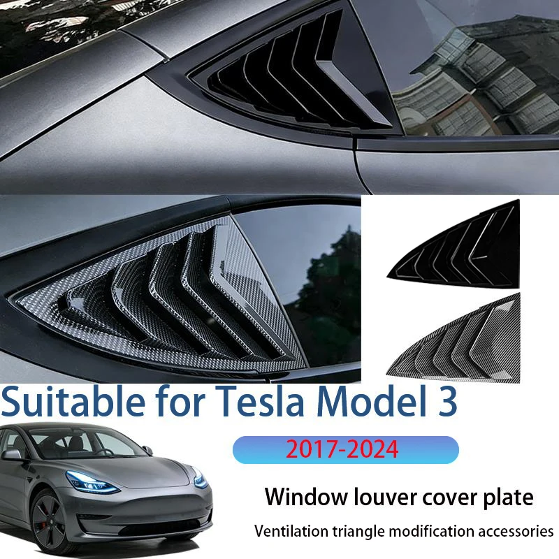 adesivo-decorativo-per-finestrino-triangolare-effetto-fibra-di-carbonio-per-tesla-model-3-2017-2024-accessori-di-modifica-auto