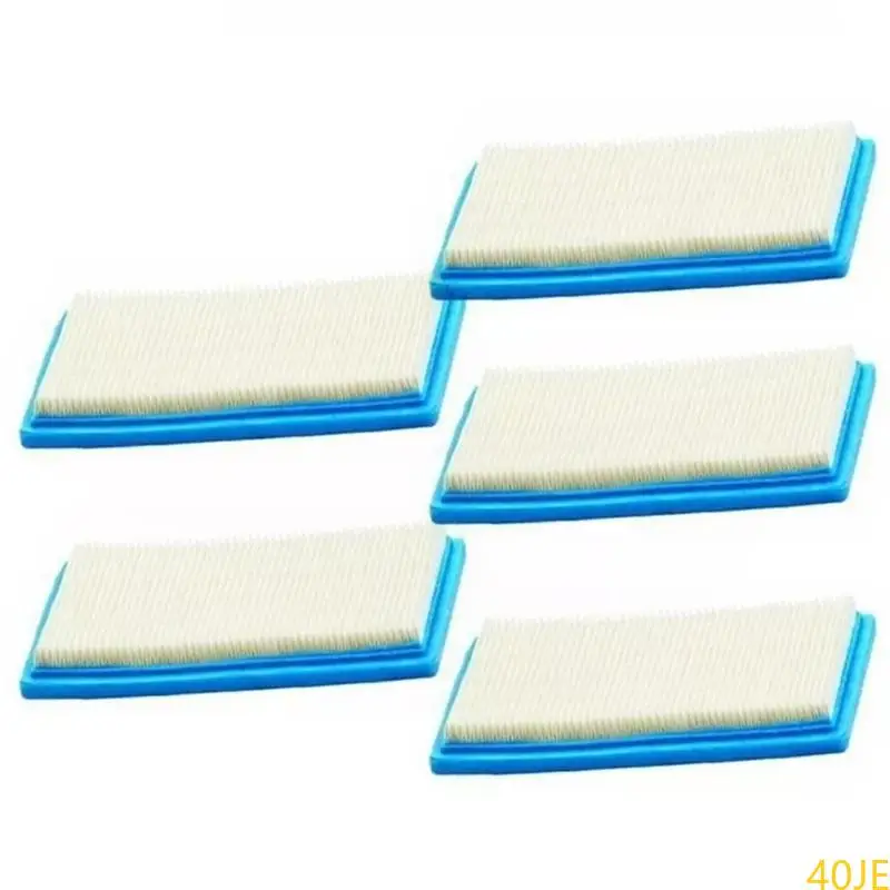 

40JE 5Pcs Lawn Mower Air Filter Garden Power Equipment Lawn Mower Parts 397795 395027