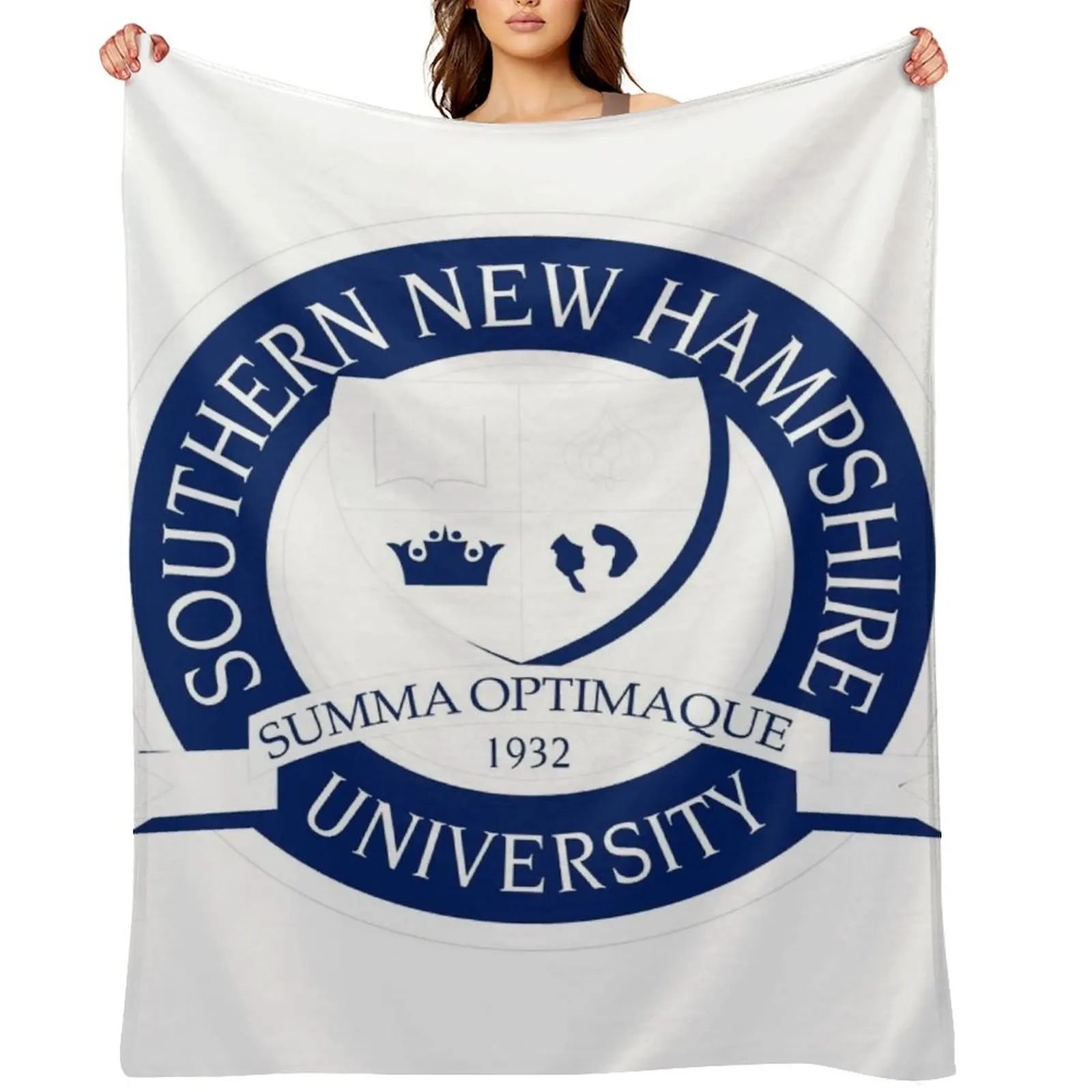 

Southern New Hampshire University Throw Blanket Loose manga Picnic Summer Beddings Blankets