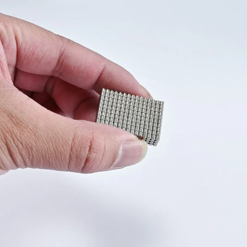 10pcs/lot Diameter 2mm, Thickness 1–15mm N52 High-Strength Small Round Mini Refrigerator Mag-net
