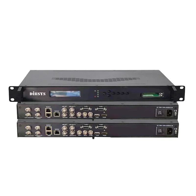 

(IRD3711A) Point to point IP video encoder decoder broadcasting satellite h.265 hevc mpeg4 receiver