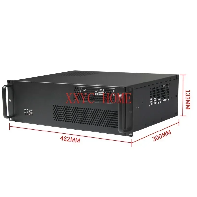 Short depth 300mm 3u atx server case with 5025 CD-ROM bench-mount server chassis for wall mounted cabinets