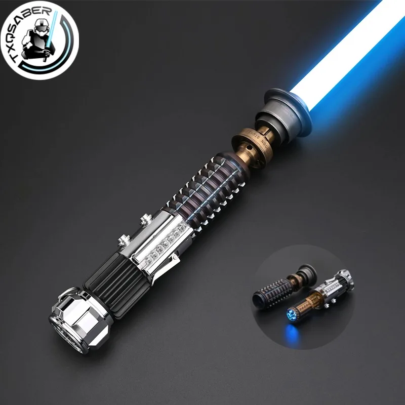 

TXQSABER Obi-Wan EP4 Neo Pixel Lightsabr Proffie2.2 Board Classic Collectible Saber Bluetooth Gesture Control Jedi Laser Sword