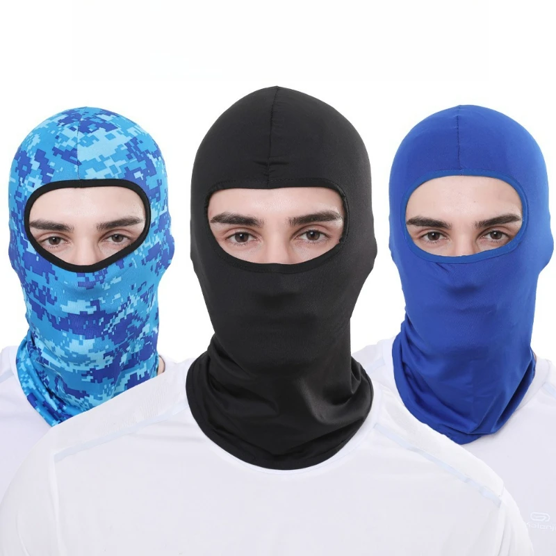 

Ice Silk Outdoor Cycling and Climbing Hood Summer Sun Protection for Bicycle Motorcycle Windproof Breathable and Cool Face Cover