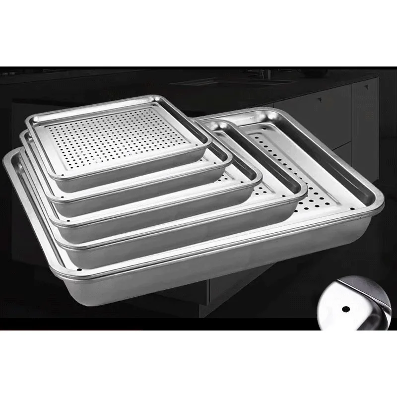 Multi-Purpose Drain Tray Filter Water Oil Control Pan for Home Kitchen