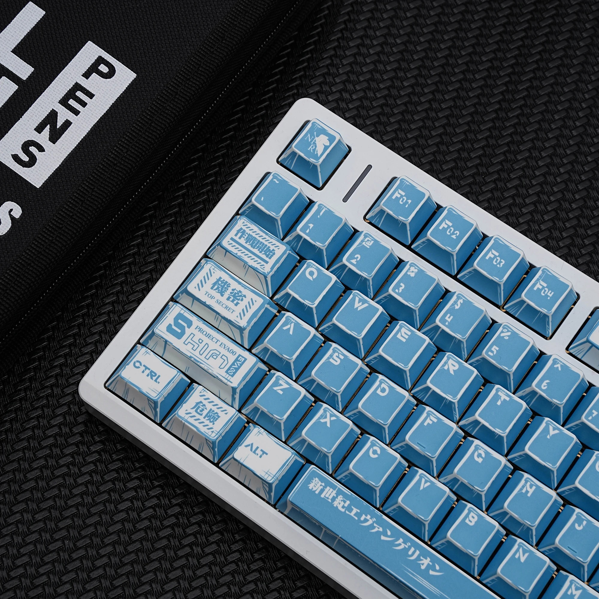 Custom JCM EVA Keycaps German Spanish French Russian Korean Cherry Profile PBT 143 Keys Dye Sub for MX Switches Comic Gift