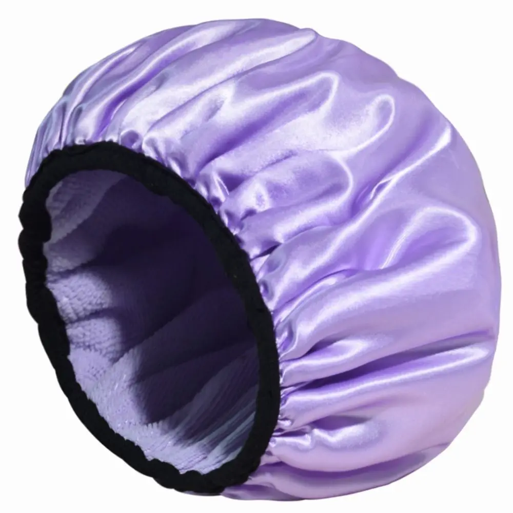 New Triple Layer Waterproof EVA Exterior Sleeping Hat Bath Showering Accessories Hair Beanie Bonnet Bath Hair Caps Shower Cap