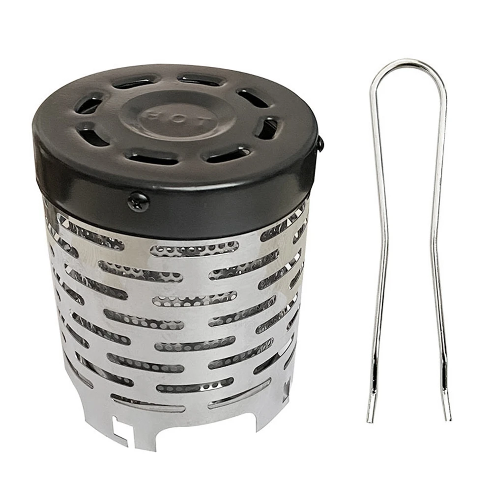 AAA87 уличная нагревательная крышка, газовые нагревательные плиты, мини-обогреватель, крышка для кемпинга, обогреватель, плита, аксессуары для газовой плиты из нержавеющей стали