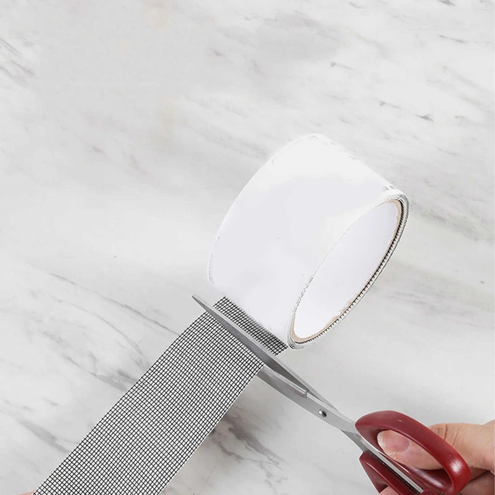 

2 pcs Professional Screen Patches Durable Repair For Door Window Fly Nets Self-Adhesive Window Screen Nets Home Office Air